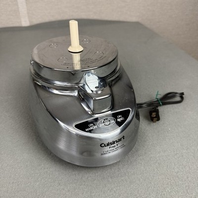 Cuisinart Custom Prep 11 Plus Food Processor Chrome Base Motor ONLY