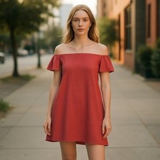 NWOT Madewell Eloise Off the Shoulder Dress