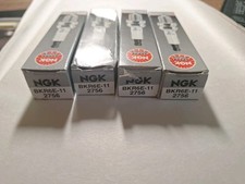 Pack Of 4 Genuine Ngk V-power Copper Spark Plugs. Bkr6e-11 2756