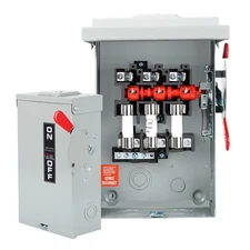 3P 60Amp 110/240V 3 Wire Fusible Heavy Duty Safety Switches，Ac Disconnect Switch