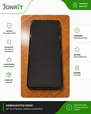 Samsung Galaxy A32 5G Dual SIM 128GB Schwarz Sehr Gut Smartphone