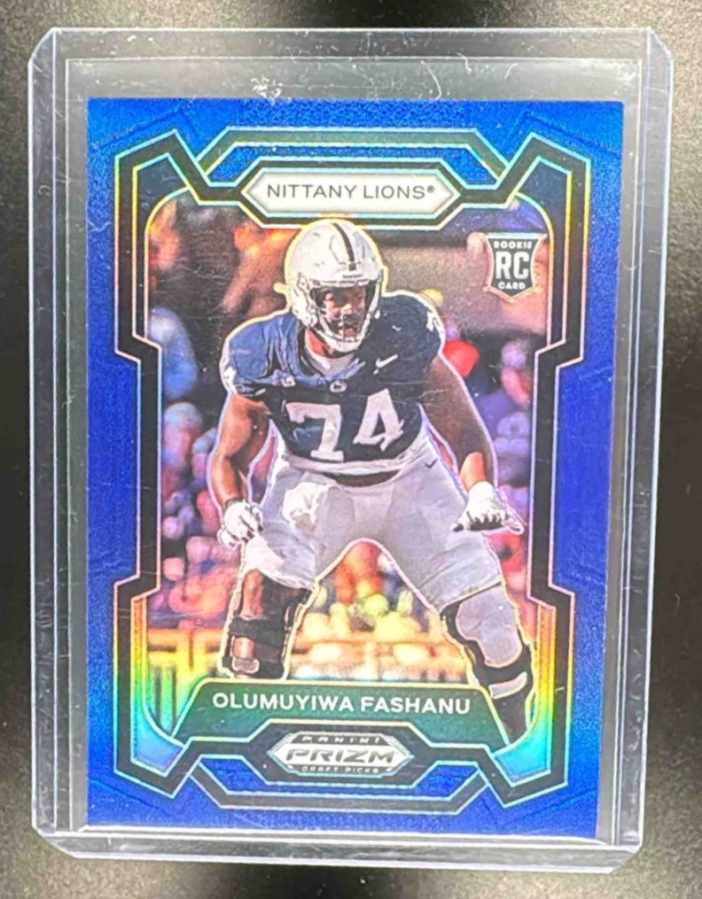 Olumuyiwa Fashanu Panini Prizm Draft Picks #145 Blue Prizm