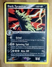Pokémon TCG Dark Tyranitar Team Rocket Returns 2004 Rare Non-Holo 19/109 LP on eBay
