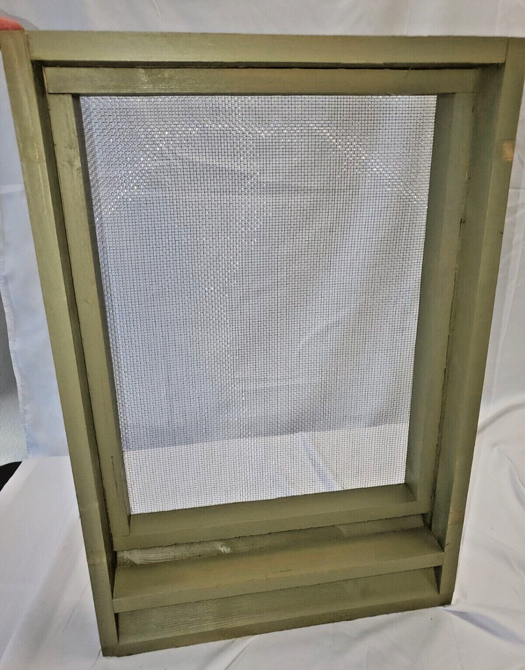 BizzyBee BLEMISHED 4 pack Langstroth Bee Hive 10 Frame Bottom Screened