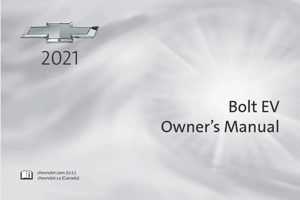 2021 Chevrolet Bolt EV Owners Manual User Guide