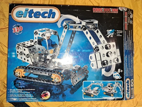 Eitech C11, C87 Construction Metallbaukasten - Kettenfahrzeuge Bagger