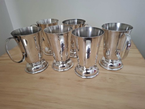 Carrington vintage A1 Silver Plate tankards, cups - Picture 5 of 5