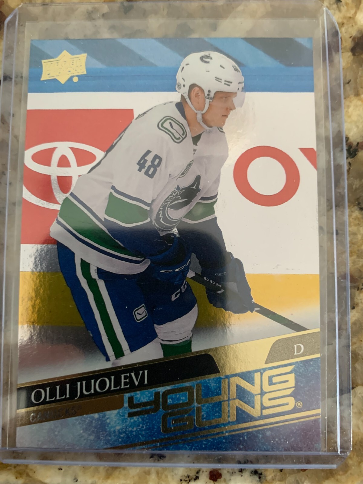 2020-21 Upper Deck Young Guns Silver Foil Parallel #222 Olli Juolevi
