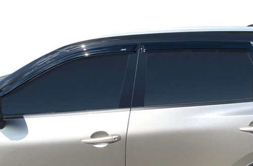 AVS Smoke Rain Guards Vent Visors 3M Tape-On for 2021-2025 Nissan Rogue SUV - Picture 2 of 3