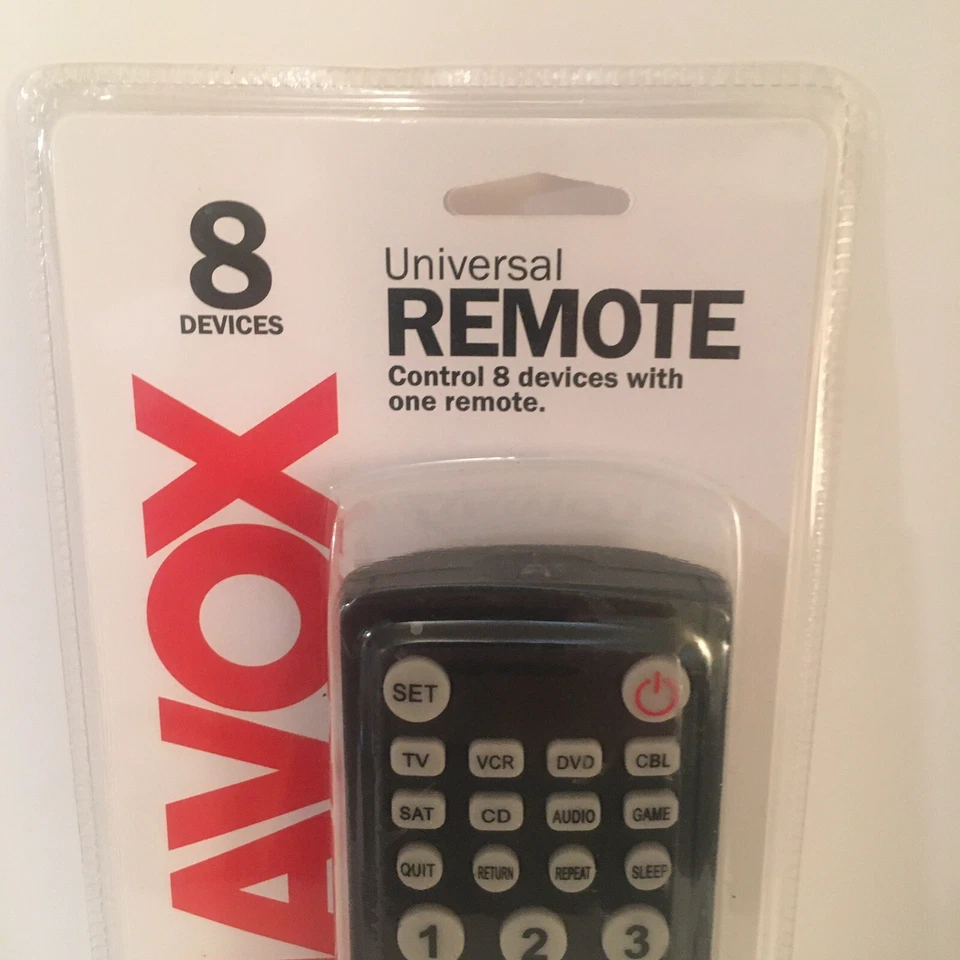 Magnavox Universal Remote Control 8 Devices NEW TV DVR VCR DVD Players - Image 2 of 4