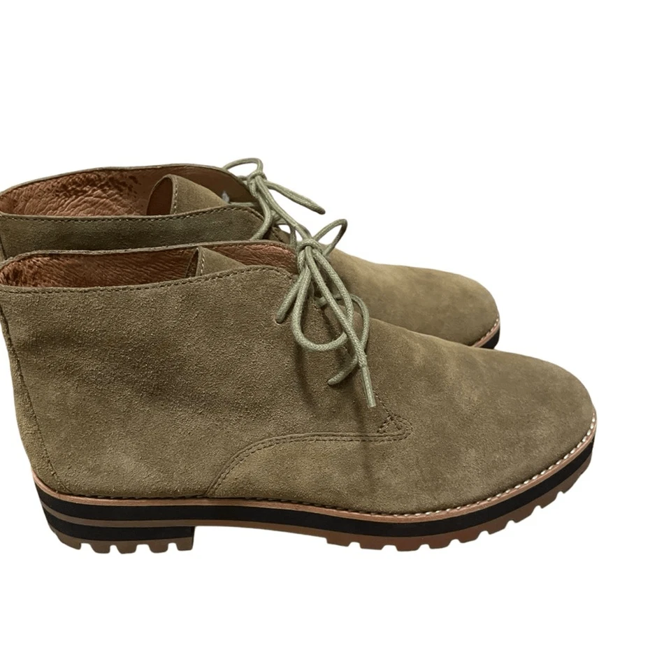Bota Madewell The Wren en Gamuza Verde Terroso Talla 9 NUEVA Foto 4 de 4