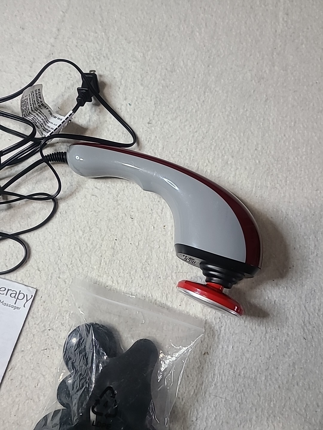 Wahl Body Massager Cold & Heat Therapy Model 4295 w/ One Therapeutic