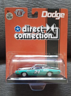 M2 Machines 1971 Dodge Charger R/T Hemi Direct Connection Chase 1/750