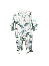 Carter's Just One You - Baby Dinosaur Bodysuit 2-Pack - 9 Months - Green White