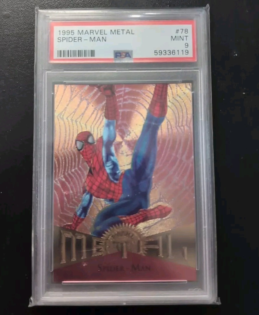 1995 Marvel Metal/Spider-Man #78 PSA 9