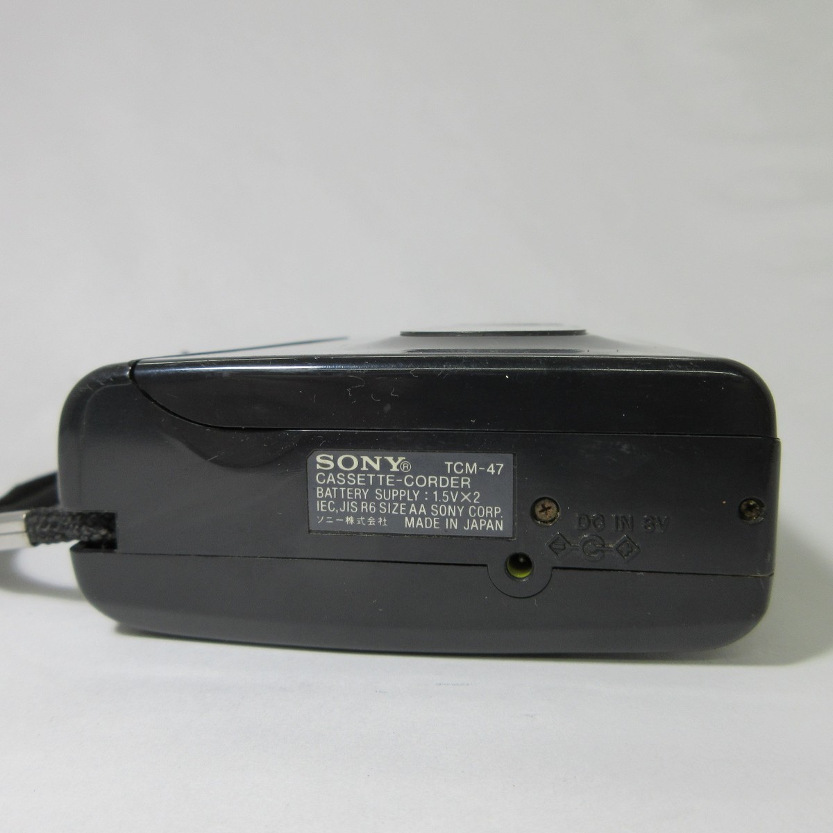 SONY ウォークマン TCM-47 SONY CASSETTE CORDER TCM-47 Walkman Tape Player NOT WORKING