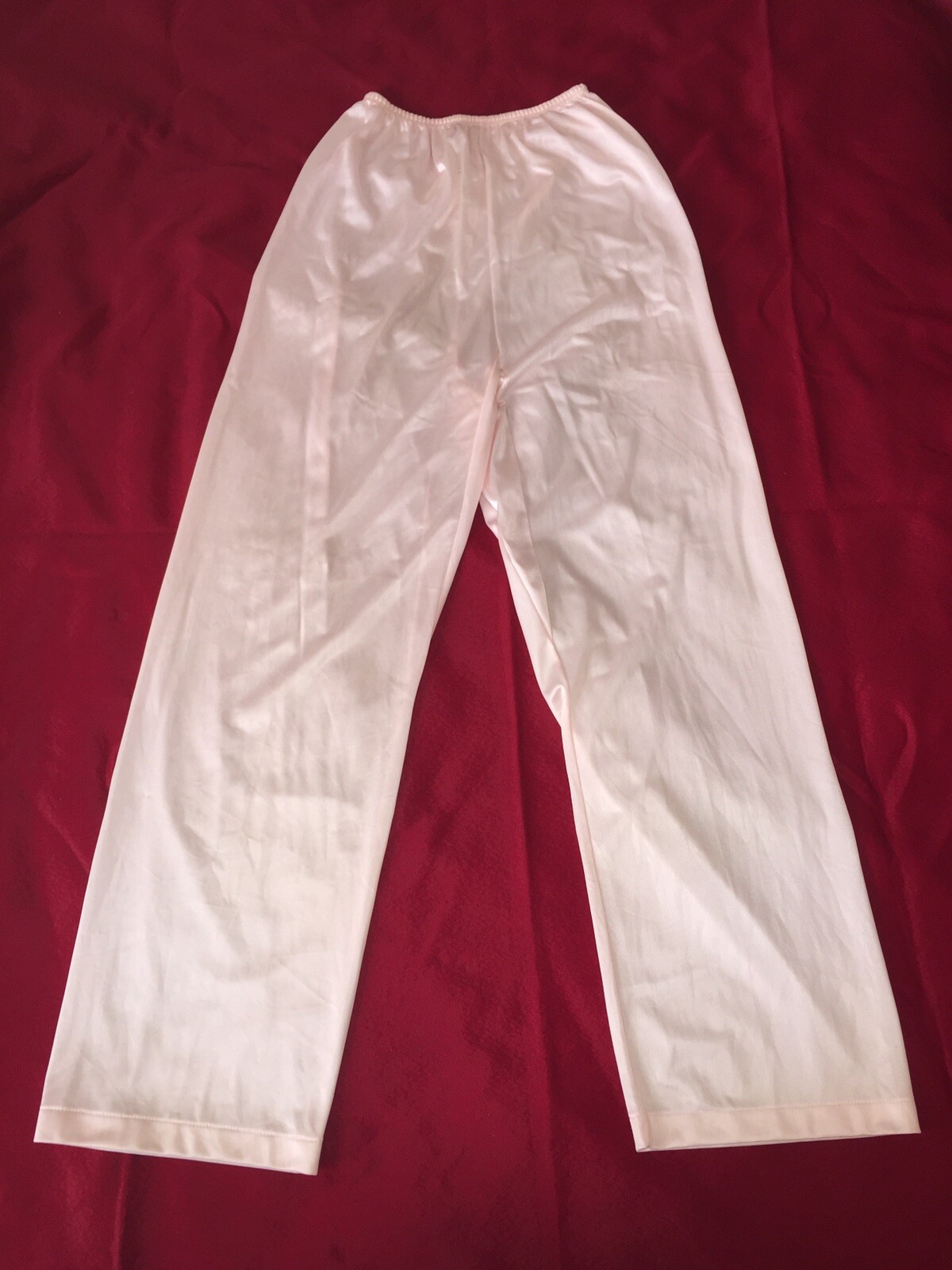 Vintage Pink Nylon Pajama Pants By Henson Kickernick … Gem