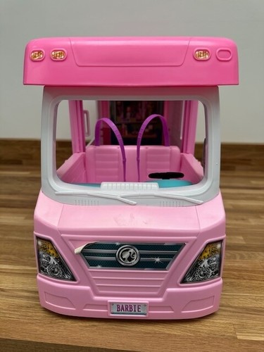 Barbie 3-in-1 Dreamcamper Camper Van, Boat, Car With Accessories, Toys - 第 5/13 張圖片