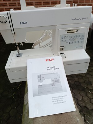 Profi Nähmaschine PFAFF VARIMATIC  6085 70W Jeans Leder Seide Baumwolle Mehr da!