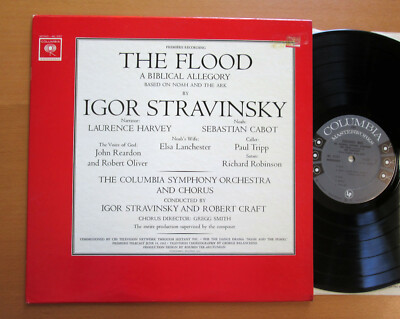 ML 5757 Stravinsky Conducts The Flood Premiere Recording EXCELLENT Columbia 1962