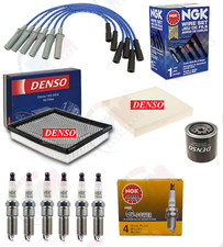 DENSO Filters Tune-Up kit NGK Spark Plugs Wires Set for Dodge Grand Caravan