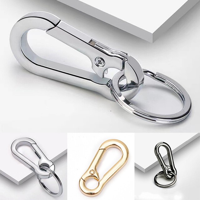 Mens Womens Metal Keychain Keyring Cars Key Hanging Buckle Waist Hooks Holder Mens Womens Metal Keychain Keyring Cars Key Hanging Buckle Waist Hooks Holder