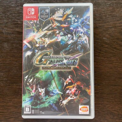 Nintendo Switch SD Gundam G Generation Cross Rays Premium G Sound Edition USED