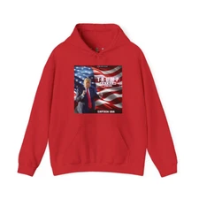 T-R-U-M-P Anthem 2024 by Captain USA - President Donald J Trump Unisex Heavy