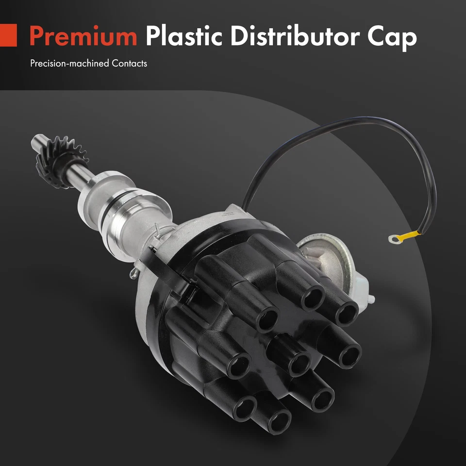 Distribuidor de encendido con tapa y rotor para Ford F-250 F-350 Mercury Cougar Villager Foto 4 de 4