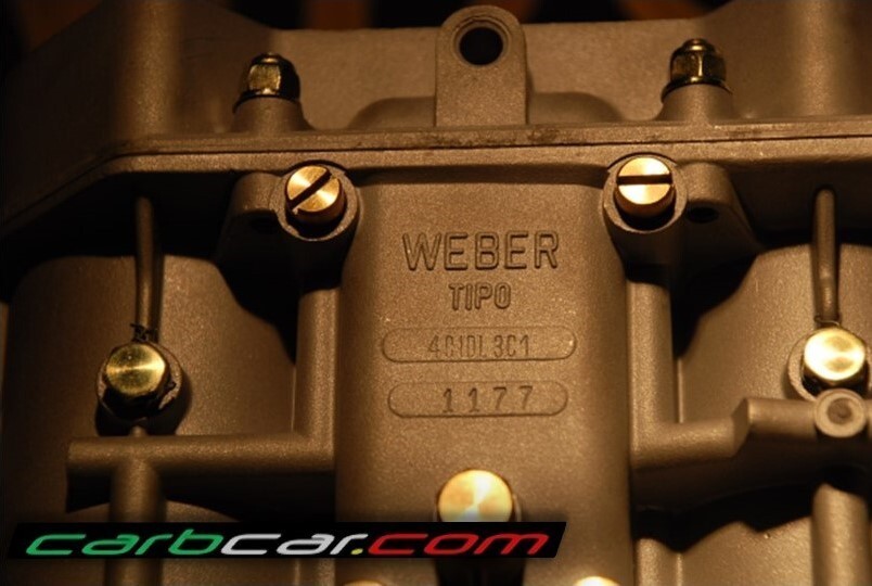 LAMBORGHINI MIURA WEBER 40 IDL3C CARBURETOR RESTORED