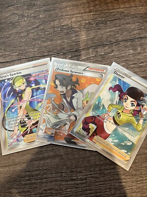 3 Pokemon Trainer Full Arts