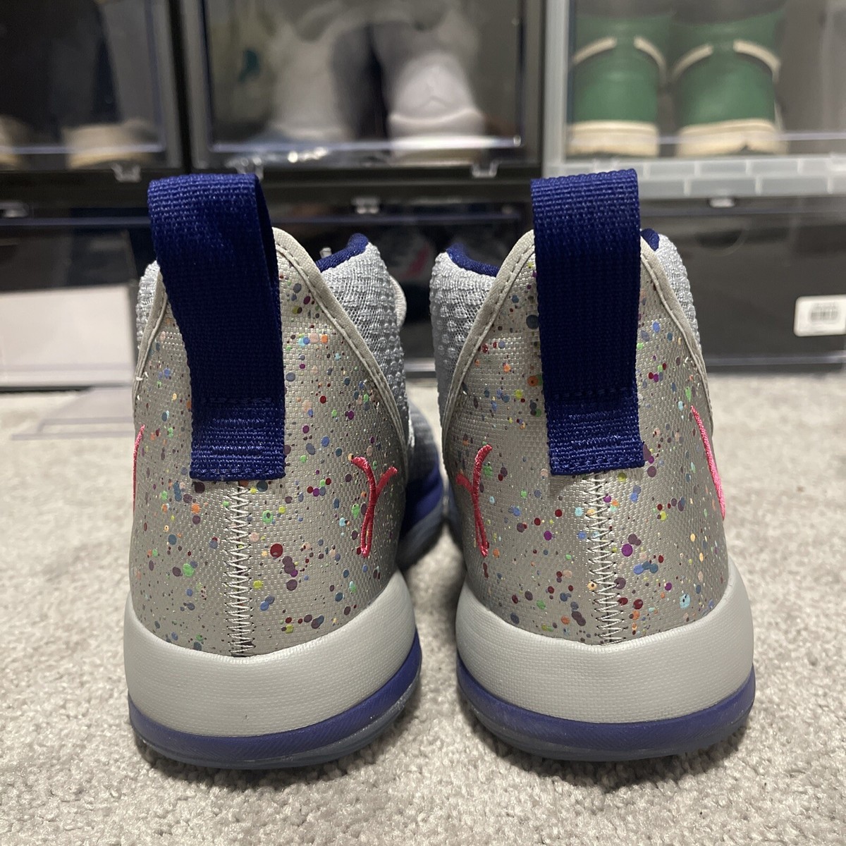 Nike Zoom 2007 Rev EP Kay Yow Breast Cancer Awareness Men\'s Basketball Shoes Nike Zoom Rize Kay Yow Breast Cancer Awareness CW1880-001  main image 4