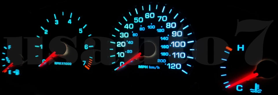 NEW Dash Cluster Gauge White LED LIGHT BULB KIT Fit 98-04 Dodge Intrepid 2nd Gen - Изображение 4 из 4