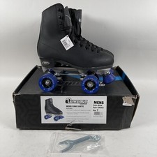 Chicago Men's Rink Roller Skates Size 7 Black Demo Excellent Condition