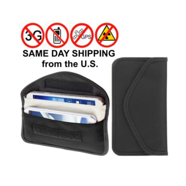 Cell Phone GPS Signal Tracking Blocker / Jammer Pouch Case Bag. Prevent
