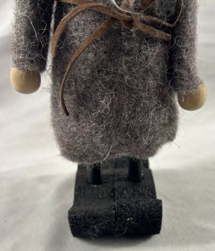 Vintage Ljungstroms Tomte Swedish Sweden Felt Wood Christmas Gnome Figure Lot 4 - Picture 13 of 19