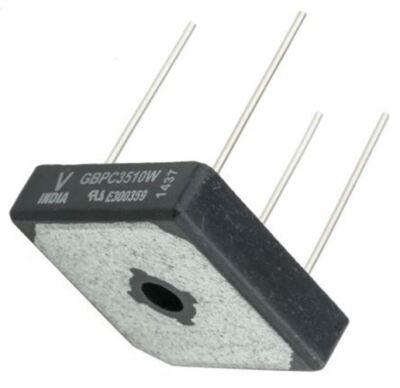 1 x Vishay VS-GBPC3510W, Brückengleichrichter, 35A 1000V, 4-Pin GBPC-W