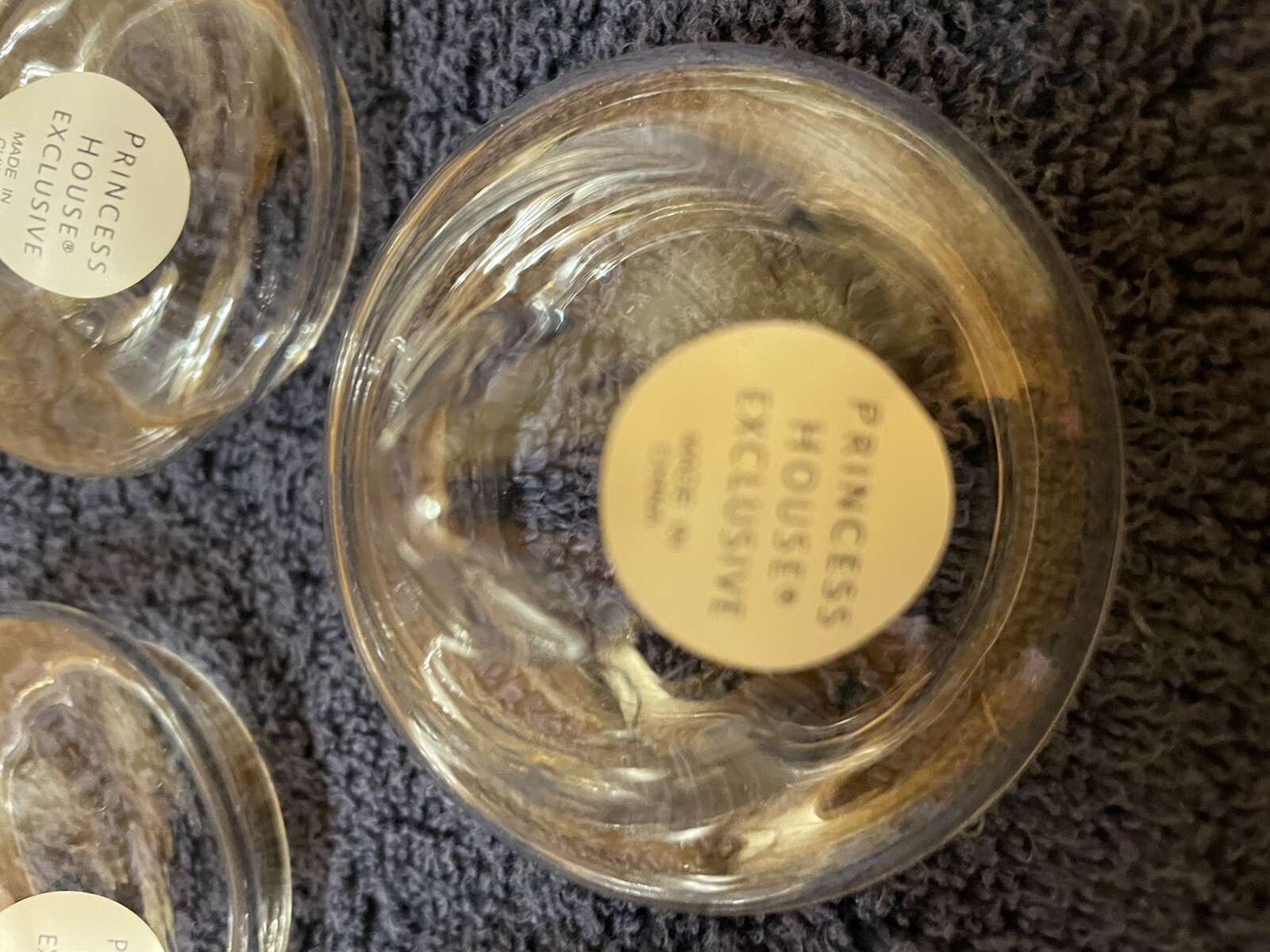 Princess House - Heritage Floating  Tea light Candle Holders #181  NiB   Rare