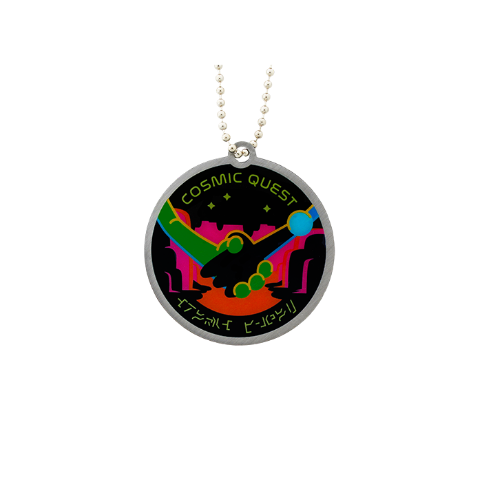 Cosmic Quest Decoder TravelTag Geocaching Tb Trackable Anhänger TB ...