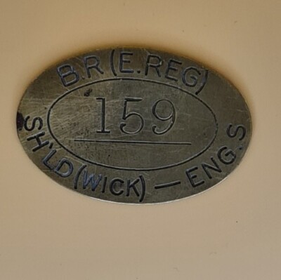 Railway Sheffield Mid Engineers B.R E Reg  (WICK)ENG  British Railway Check 