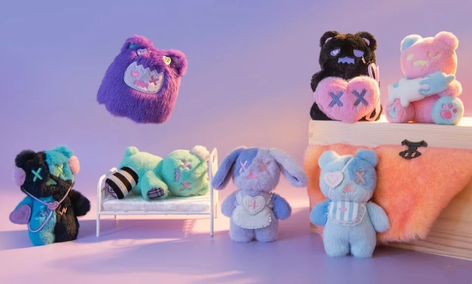 F.UN ShinWoo Ragbear Clinic Plush Series Blind Box Confirmed Figure Art Toy Gift - Image 2 of 4