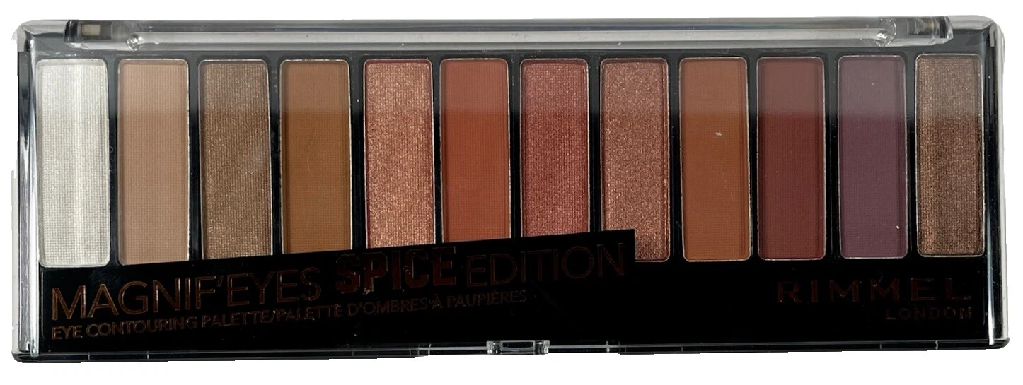 Paletas de productos para sombras de ojos Rimmel