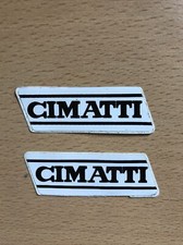 COPPIA ADESIVI CARTER CIMATTI BIANCHI