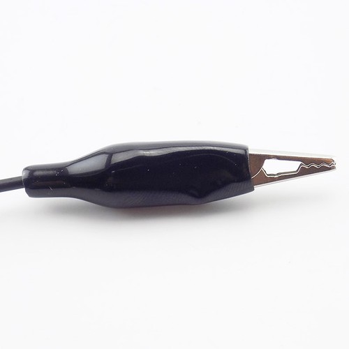 1/5/10X 35mm Alligator Clips Crocodile Clips cable Leads Roach Test Jumper Wire - Picture 4 of 10