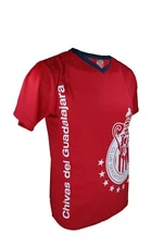 Rhinoxgroup Youth Chivas De Guadalajara Soccer Poly Shirt Soccer Youth Jersey -0