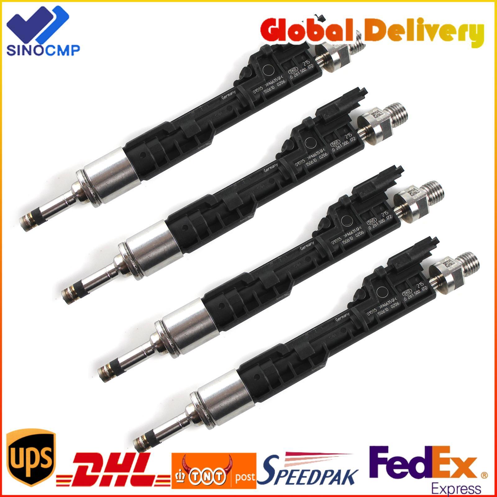 4X Fuel Injectors FJ1178 13647639994 0261500172 for BMW X1 X3 X5 X6 Z4