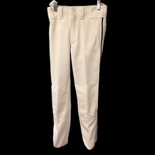 Mizuno New Youth Size Large White Elastic Bottom Band Tunnel Belt Loop