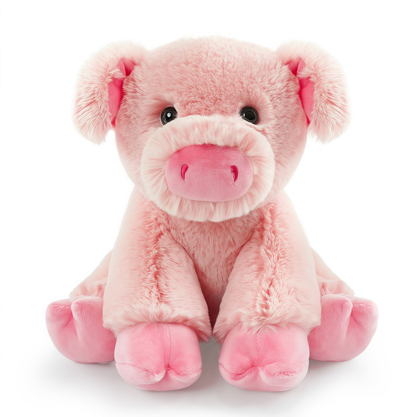 8.5 '' Cute Pink Pig Plush Toy Super Soft Stuffed Animal For Kids Birthday Gift