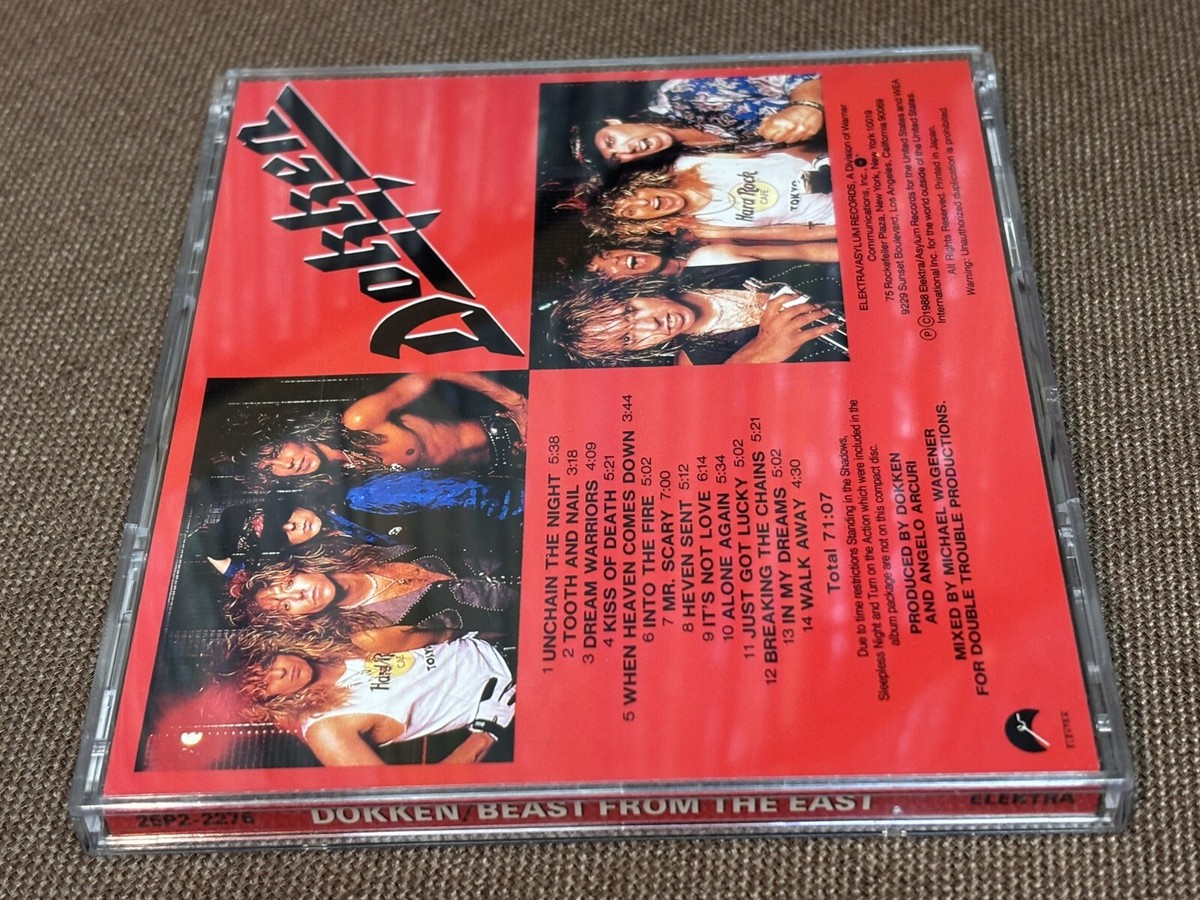 2CD！ドッケン/Complete BEAST FROM THE EAST Dokken – Beast From The East – CD (Album), 1988 [r708602
