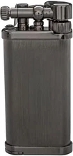 Savinelli IM Corona Old Boy pipe lighter -  Gun Metal - Satin